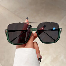 Load image into Gallery viewer, Vintage Square Semi Glasses