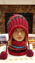 Load image into Gallery viewer, Winter Hat &amp; Scarf Set