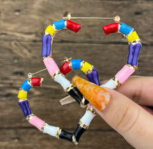 Load image into Gallery viewer, Bamboo Earrings