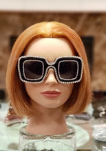 Load image into Gallery viewer, Crystal Square Sunglasses