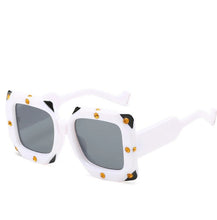 Load image into Gallery viewer, Rhinestone Square Sunglasses