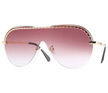 Load image into Gallery viewer, Aviator Oversized Square Sunglasses