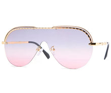Load image into Gallery viewer, Aviator Oversized Square Sunglasses