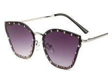 Load image into Gallery viewer, Diamond Cateye Sunglasses