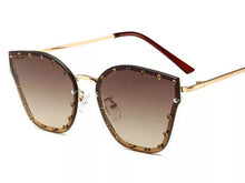 Load image into Gallery viewer, Diamond Cateye Sunglasses