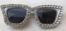 Load image into Gallery viewer, Cateye Diamond Sunglasses