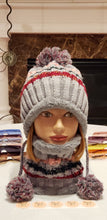 Load image into Gallery viewer, Winter Hat &amp; Scarf Set