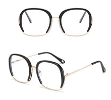 Load image into Gallery viewer, Vintage Half Frame Square Glasses