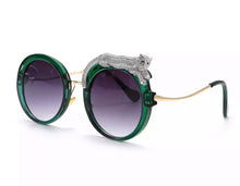 Load image into Gallery viewer, Zircon Round Diamond Sunglasses