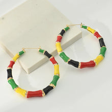 Load image into Gallery viewer, Bamboo Earrings