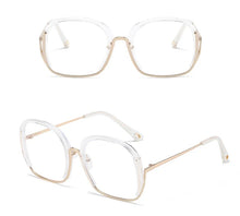 Load image into Gallery viewer, Vintage Half Frame Square Glasses