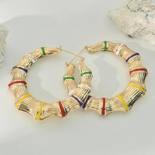 Load image into Gallery viewer, Bamboo Earrings