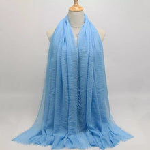 Load image into Gallery viewer, Crinkle Scarf Head Wraps
